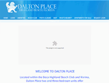 Tablet Screenshot of daltonplacefl.com